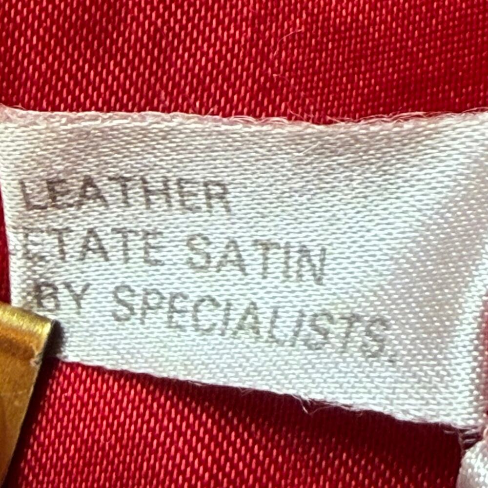 Vintage Scully Red Suede Leather Fringe Jacket Western Concho Women’s - Picture 9 of 12